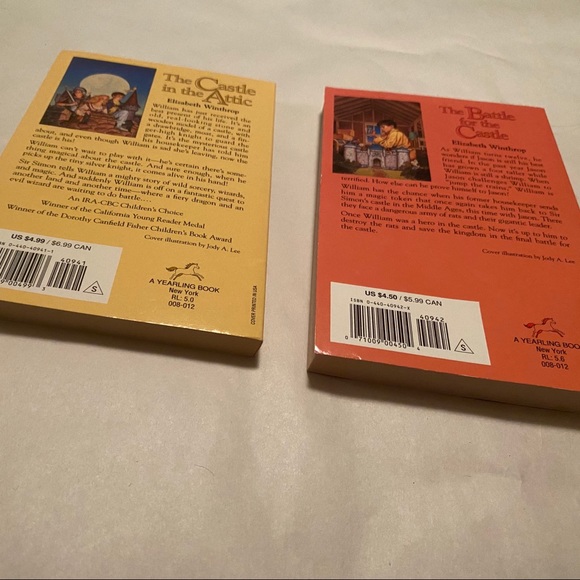 🎉2/30 Set of 6 Fantasy Books RL5 Series Sampler Magic Castles Lamp Young Adult - Picture 4 of 16